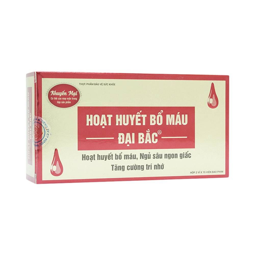 Hoạt huyết bổ máu Đại Bắc