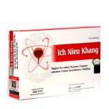  Viên uống Ích Niệu Khang hỗ trợ giảm tiểu đêm, tiểu nhiều lần, tiểu són (2 vỉ x 10 viên/hộp) 