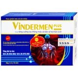 Viên uống Vindermen Plus Vinh Gia hỗ trợ hoạt huyết, tăng cường lưu thông máu não (3 vỉ x 10 viên) 