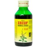  Siro ho thảo dược Zecuf – Hỗ trợ bổ phế, giảm ho, dịu cổ họng – Chai 100ml 