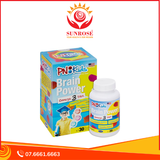  Viên nhai Dầu cá PN Kids Brain Power Omega 3 DHA bổ não lọ 30 viên 