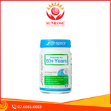  Viên uống Life-space Probiotic for 60+ Years bổ sung men vi sinh hỗ trợ hệ tiêu hóa, tăng cường miễn dịch cho người cao tuổi (Chai 60gr) 