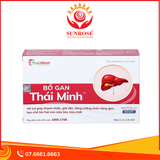  Bổ Gan Thái Minh hỗ trợ giải độc, tăng cường chức năng gan hộp 20 viên 