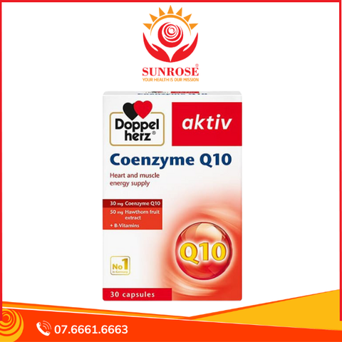  Coenzyme Q10 - Hỗ trợ tim mạch, hễ miện dịch, Vitamin Hộp 30 viên 
