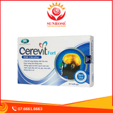  Viên uống MEGAPHARCO Cerevit Fort hỗ trợ tuần hoàn máu não  (Hộp 30 viên) 