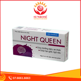  Viên uống DHG Pharma Night Queen hỗ trợ dưỡng tâm an thần, giúp dễ ngủ, cho giấc ngủ sâu (Hộp 30 viên) 