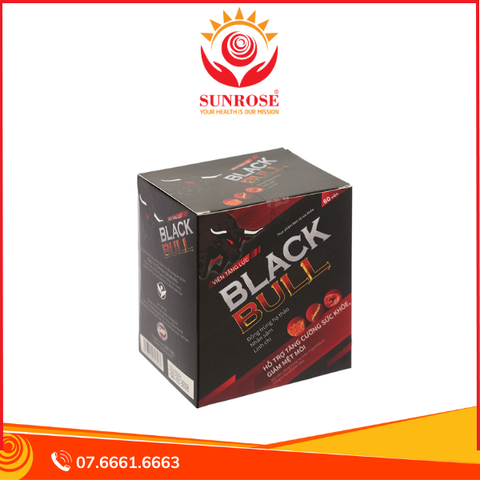  Viên Tăng Lực Black Bull hỗ trợ tăng cường sức khỏe hộp 60 viên 