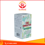  Viên uống Fine Ginkgo Plus giúp giảm căng thẳng, đau đầu, cải thiện tình trạng suy giảm trí nhớ (Hộp 400 viên) 