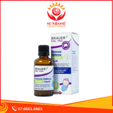  Siro Immune Defence Probiotic Liquid Brauer giúp tăng cường sức đề kháng và tốt cho đường ruột (45ml) 