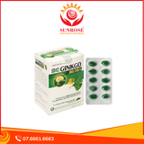 DC Ginkgo Biloba hỗ trợ hoạt huyết, tăng cường tuần hoàn máu não hộp 60 viên 