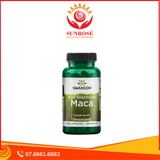  Swanson Maca - Viên Uống Hỗ Trợ Nâng Cao Thể Lực & Tăng Cường Sinh Lý Nam Nữ 