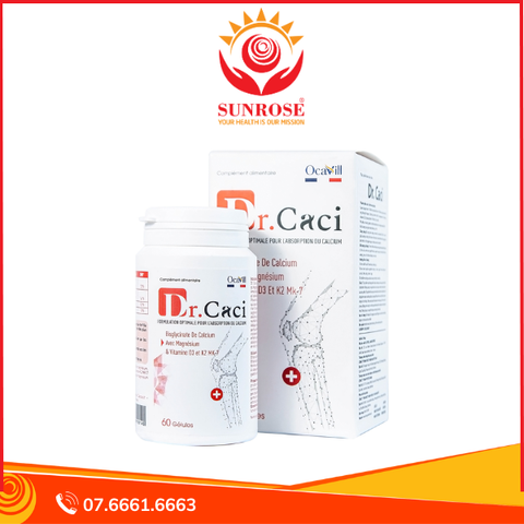  Viên uống Dr. Caci Ocavill giúp xương và răng chắc khỏe (60 viên) 