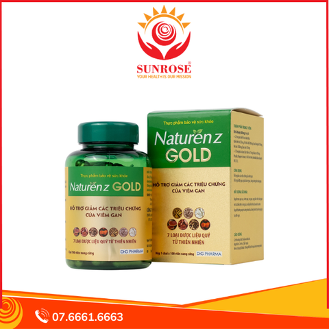  Viên nang cứng Naturenz Gold DHG Pharma hỗ trợ giảm các triệu chứng của viêm gan (100 viên) 