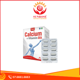  Calcium + Vitamin D3 Titafa Hỗ Trợ Tăng Cường Sức Khoẻ Xương Khớp Hộp 80 Viên 