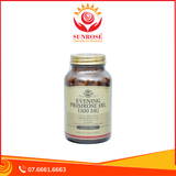  Viên uống Solgar Evening Primrose Oil 1300 mg dầu anh thảo hỗ trợ cân bằng nội tiết nữ(Chai 60 viên) 