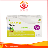  Diosmin Chiba giảm táo bón, hỗ trợ giảm trĩ hộp 30 viên 