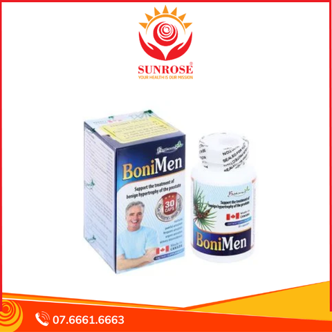  Viên uống BoniMen Botania điều trị bệnh phì đại tuyến tiền liệt (30 viên) 