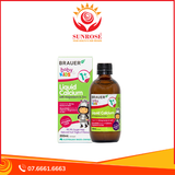  Siro Brauer Liquid Calcium with Magnesium & Zinc hỗ trợ xương và răng chai 200ml 