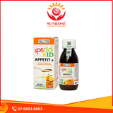  Siro Special Kid Appeti+ bổ sung các vitamin và khoáng chất, hỗ trợ tiêu hóa tốt (125ml) 