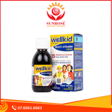  Siro Wellkid Multi-Vitamin Liquid hỗ trợ tăng đề kháng chai 150ml 