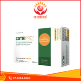  Viên uống Thái Minh CotriPro hỗ trợ tăng sức bên thành mạch, giảm triệu chứng trĩ (Hộp 20 viên) 