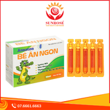  Siro Annaton Bé Ăn Ngon hỗ trợ ăn ngon miệng, tăng cường sức khỏe hộp 20 ống x 10ml 