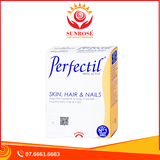  Thực phẩm bảo vệ sức khỏe Perfectil Vitabiotics bổ sung vi chất làm đẹp da, móng, tóc (2 vỉ x 15 viên) 