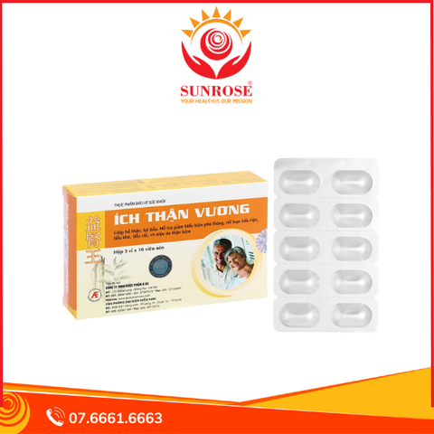  Ích Thận Vương hỗ trợ cải thiện chức năng thận hộp 30 viên 