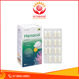  Menacal bổ sung canxi, khoáng chất cho cơ thể giúp chắc răng, ngừa loãng xương hộp 60 viên 