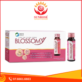 Nước uống Rohto Blossomy làm đẹp da, hỗ trợ giảm viêm dạ dày hộp 10 chai x 50ml 