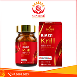  Biken Krill 120 viên - Viên uống dầu nhuyễn thể Superba Boost Nhật Bản 