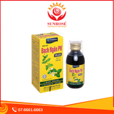  Siro Bạch Ngân PV Plus hỗ trợ giảm ho, đau rát họng chai 125ml 