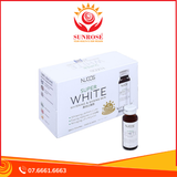  Nước uống Nucos Super White làm trắng da, giảm nám hộp 10 chai x 50ml 