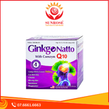  Viên uống USA Pharma Ginko Natto COQ10 hỗ trợ tăng cường lưu thông máu  (Hộp 100 viên) 