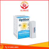  Men vi sinh Optibac Babies & Children bổ sung lợi khuẩn cho đường ruột hộp 30 gói 