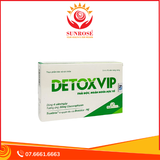  Detoxvip - Thanh Lọc Cơ Thể, Thải Độc Hiệu Quả Hộp 30 viên 