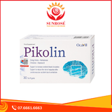  Viên uống Pikolin Ocavill hỗ trợ tăng tuần hoàn máu não, giảm hình thành cục máu đông (2 vỉ x 15 viên) 