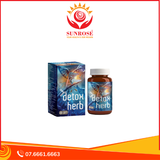  Detox Herb - Viên Uống Hỗ Trợ Tiêu Diệt Ký Sinh Trùng, Giải Độc & Bảo Vệ Sức Khoẻ Lọ 20 viên 