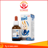  Siro Smartbibi Zinc GRICAR bổ sung kẽm, vitamin C giúp tăng sức đề kháng, cải thiện tình trạng biếng ăn (30ml) 