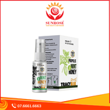  Keo ong xanh Tracybee Propolis Mint & Honey – Giảm đau rát họng, ho, viêm họng chai 30ml (Vị Bạc Hà) 