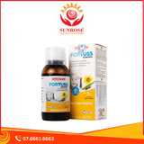  Siro ho ForTuss Otosan làm dịu cổ họng, giảm các triệu chứng ho chai 180g 