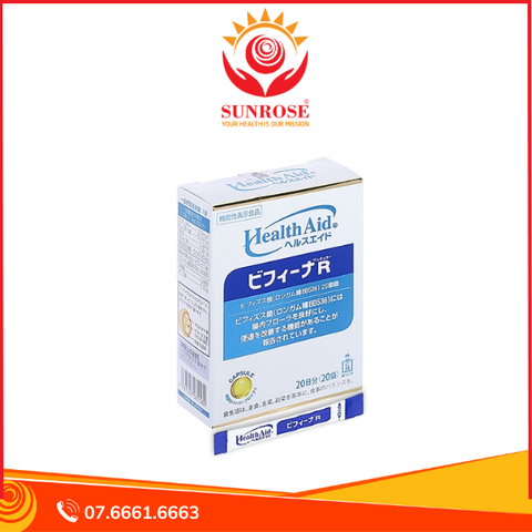  Men vi sinh Bifina R bổ sung lợi khuẩn hộp 20 gói x 1.2g 