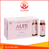  Nước uống Alfe Beauty Conc bổ sung collagen, giúp da sáng đẹp mịn màng hộp 10 chai x 50ml 