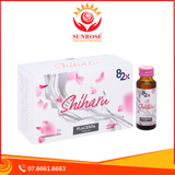  Nước uống 82X Shiharu Placenta giúp cân bằng nội tiết tố hộp 10 chai x 50ml 