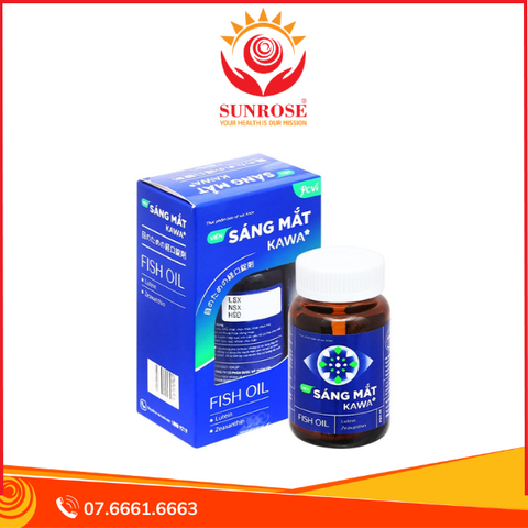  Sáng mắt Kawa giúp cải thiện thị lực chai 30 viên 