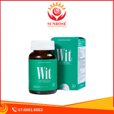  Viên nang WIT For Your Eyes Ecogreen tăng cường thị lực, giảm mờ và nhòe mắt (30 viên) 
