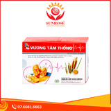  Viên nén Vương Tâm Thống Hồng Bàng hạ lipid máu, giảm triệu chứng đau thắt ngực, khó thở (3 vỉ x 10 viên) 