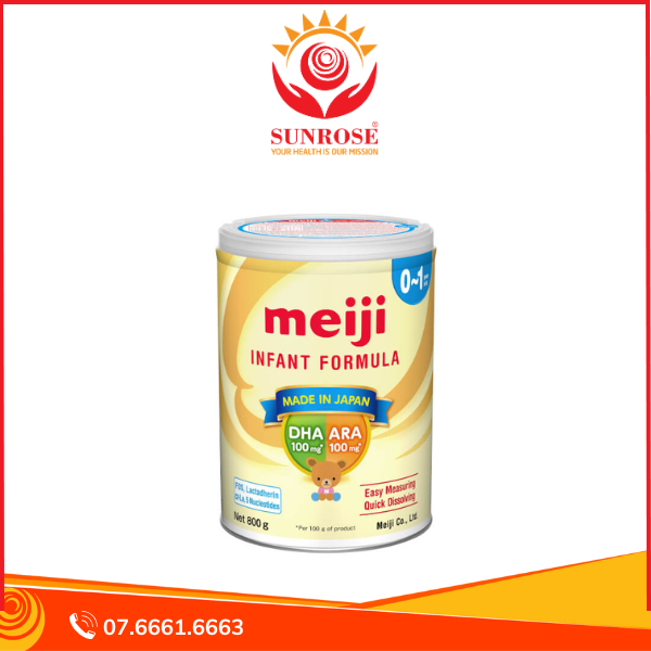  Sữa Meiji 0-12 Tháng Tuổi 