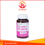  Viên Uống Pmc Calcium & Vitamin D3 Tăng Cường Hệ Xương - Chai 60 Viên 