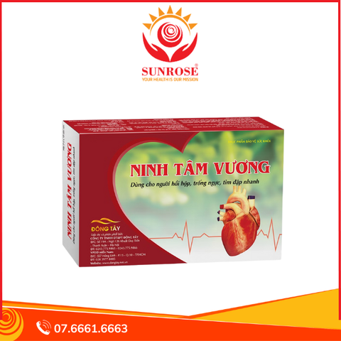  Viên uống Ninh Tâm Vương hỗ trợ tim mạch (Hộp 30 viên) 
